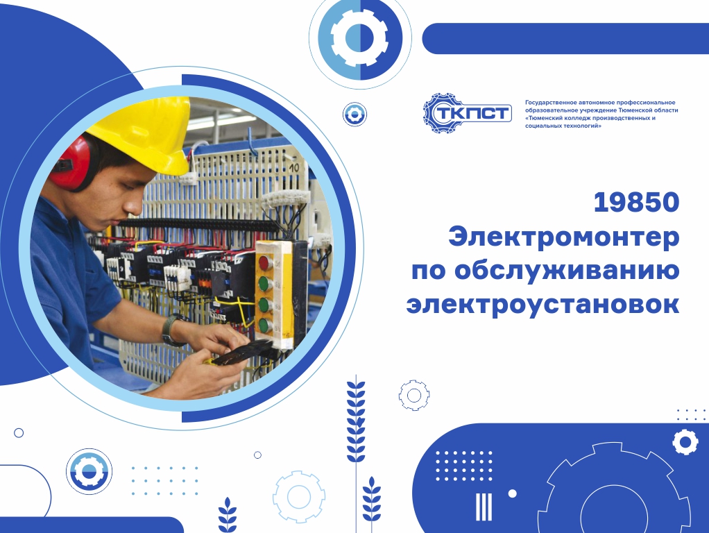 19850 Электромонтер по обслуживанию электроустановок