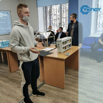 Автоматическая линия (капитан команды Лутовинин Павел, группа ЭЛЗ 21-3с)