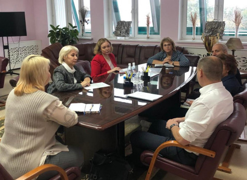 Рабочая встреча руководства и сотрудников колледжа с представителями Группы компаний «ЕвроАзия»