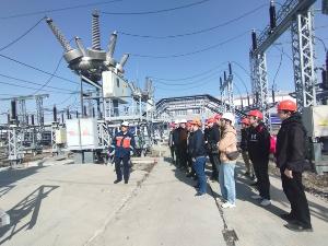 Посетили ПС 500 кВ («Тюмень») ПАО «Россети» Южное ПМЭС