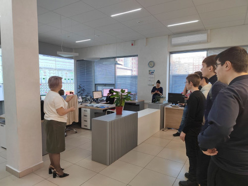 С экскурсией диспетчерский пункт ООО «Тюмень Водоканал»